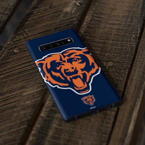 NFL Chicago Bears Large Logo Galaxy S10 Plus Skin