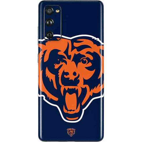 NFL Chicago Bears Large Logo Galaxy S20 Fan Edition Skin