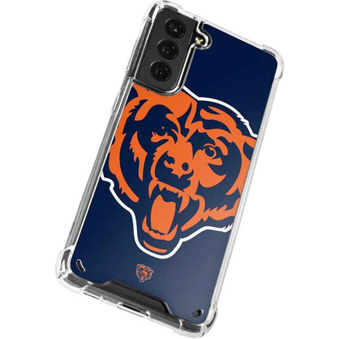 NFL Chicago Bears Large Logo Galaxy S21 Plus 5G Clear Case