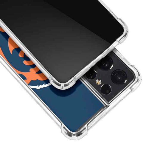 NFL Chicago Bears Large Logo Galaxy S21 Ultra 5G Clear Case