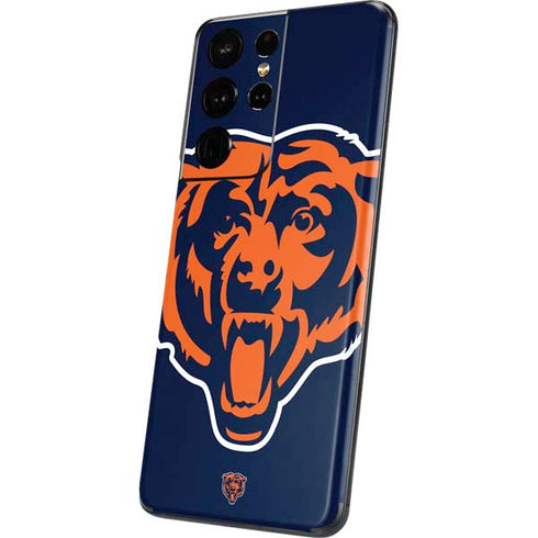 NFL Chicago Bears Large Logo Galaxy S21 Ultra 5G Skin