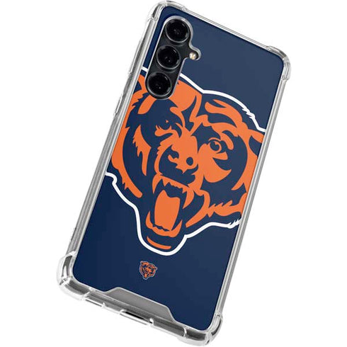 NFL Chicago Bears Large Logo Galaxy S23 FE Clear Case
