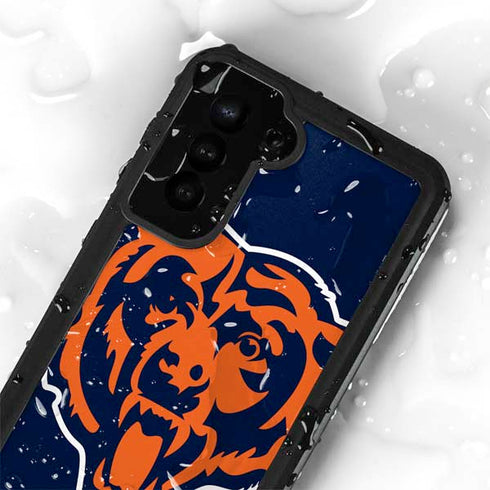 NFL Chicago Bears Large Logo Galaxy S23 Plus Waterproof Case