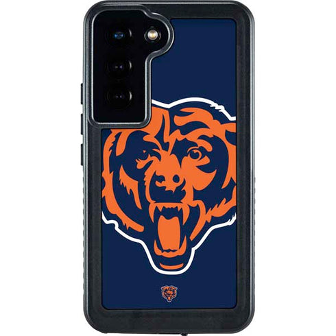 NFL Chicago Bears Large Logo Galaxy S23 Waterproof Case