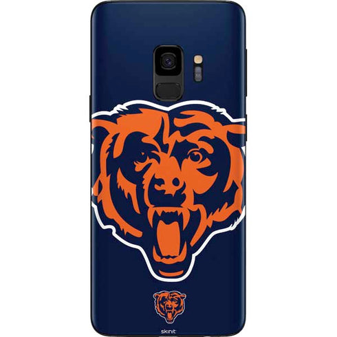 NFL Chicago Bears Large Logo Galaxy S9 Skin