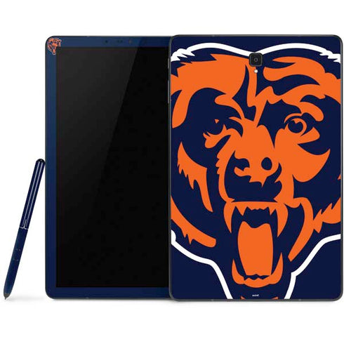 NFL Chicago Bears Large Logo Samsung Galaxy Tab Skin