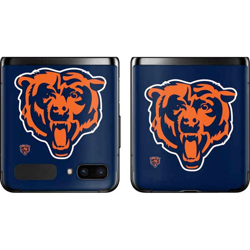 NFL Chicago Bears Large Logo Galaxy Z Flip Skin