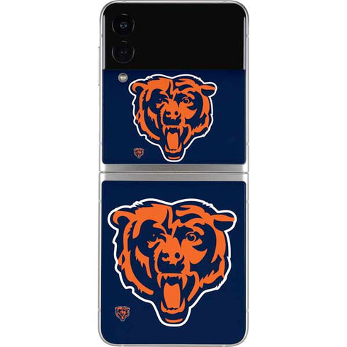 NFL Chicago Bears Large Logo Galaxy Z Flip3 5G Skin