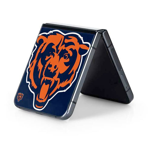 NFL Chicago Bears Large Logo Galaxy Z Flip5 5G Skin