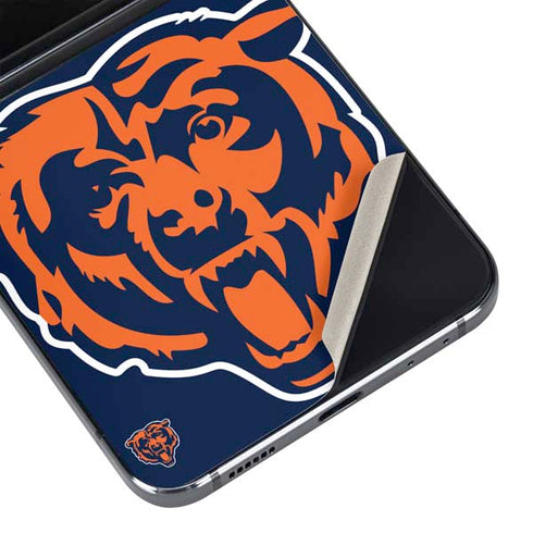 NFL Chicago Bears Large Logo Galaxy Z Flip5 5G Skin