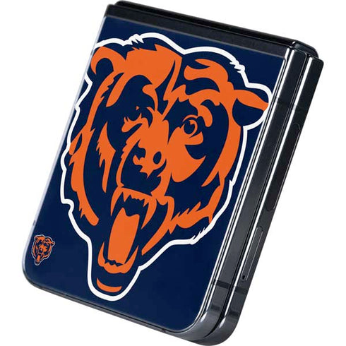 NFL Chicago Bears Large Logo Galaxy Z Flip5 5G Skin
