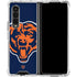 NFL Chicago Bears Large Logo Galaxy Z Fold4 5G Clear Case