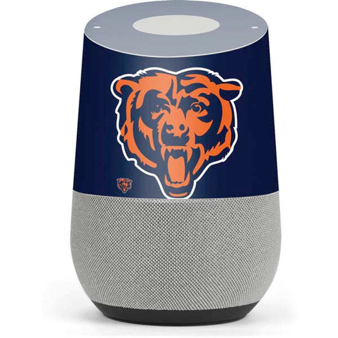 NFL Chicago Bears Large Logo Google Home Skin