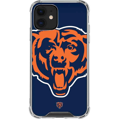NFL Chicago Bears Large Logo iPhone 12 Mini Clear Case
