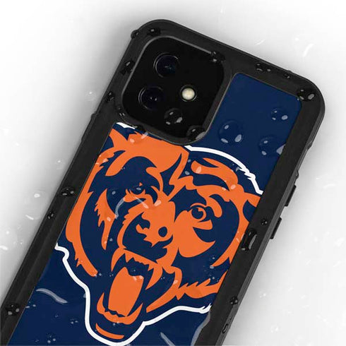 NFL Chicago Bears Large Logo iPhone 12 Mini Waterproof Case
