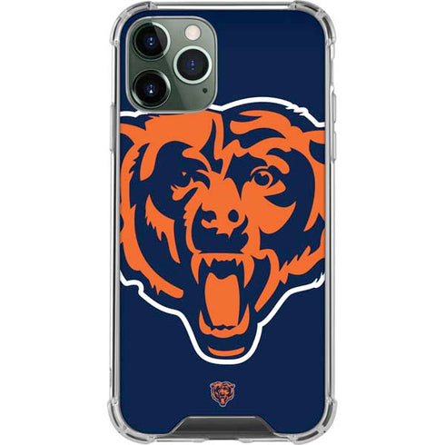 NFL Chicago Bears Large Logo iPhone 12 Pro Clear Case
