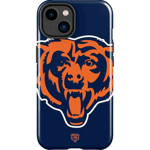NFL Chicago Bears Large Logo iPhone 14 Plus Impact Case