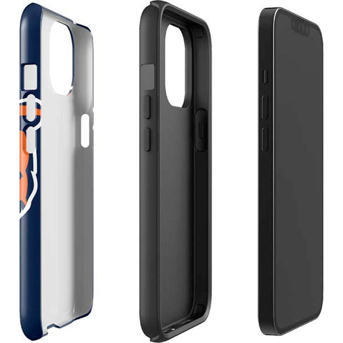 NFL Chicago Bears Large Logo iPhone 14 Plus Impact Case