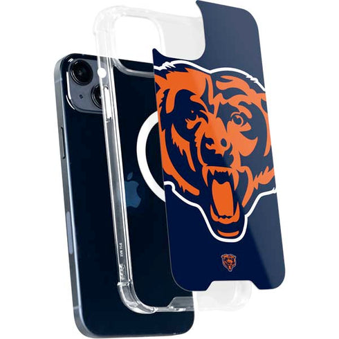 NFL Chicago Bears Large Logo iPhone 15 Plus MagSafe Case