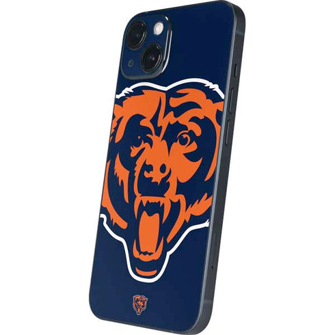 NFL Chicago Bears Large Logo iPhone 15 Plus Skin