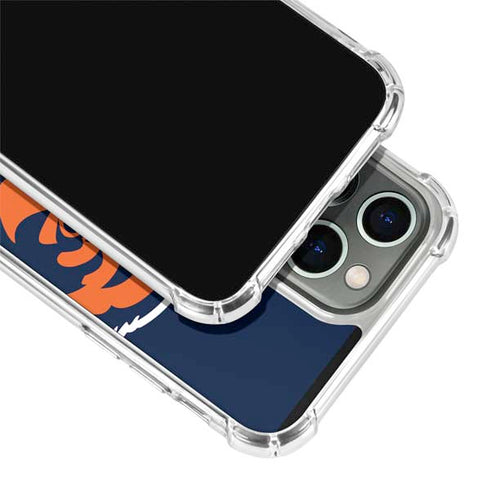 NFL Chicago Bears Large Logo iPhone 15 Pro Clear Case