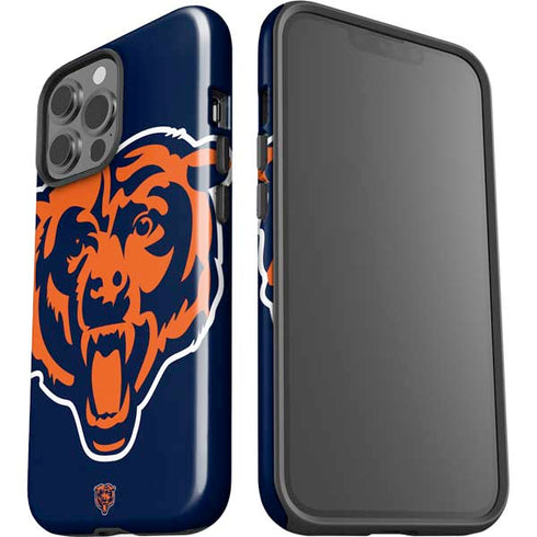 NFL Chicago Bears Large Logo iPhone 15 Pro Max Impact Case