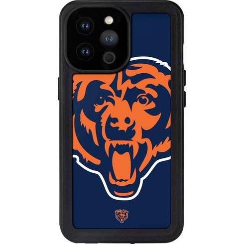 NFL Chicago Bears Large Logo iPhone 14 Pro Max Waterproof Case