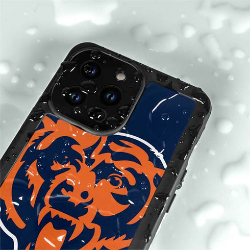 NFL Chicago Bears Large Logo iPhone 14 Pro Max Waterproof Case