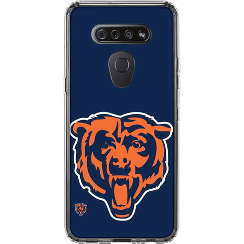 NFL Chicago Bears Large Logo LG K51/Q51 Clear Case