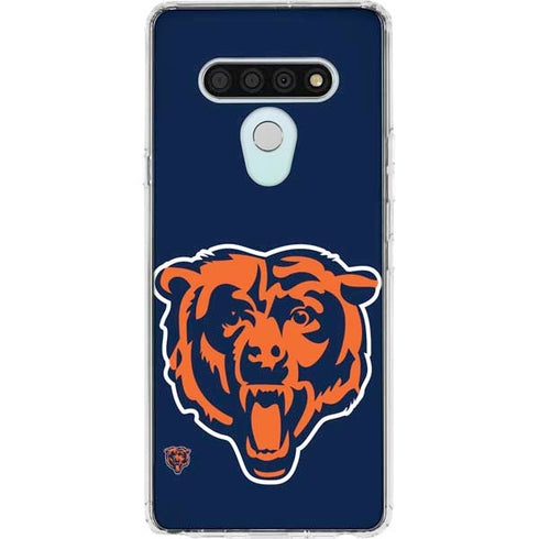 NFL Chicago Bears Large Logo LG Stylo 6 Clear Case