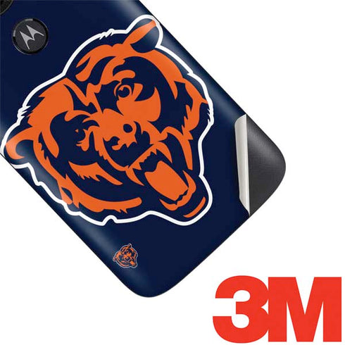 NFL Chicago Bears Large Logo Moto E5 Play Skin