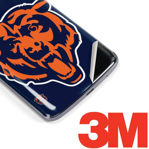 NFL Chicago Bears Large Logo Moto E5 Plus Skin