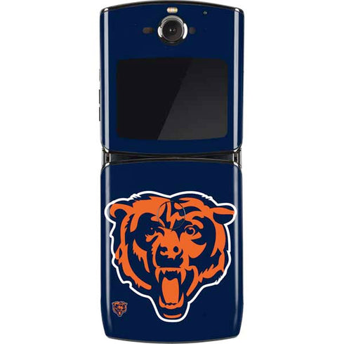 NFL Chicago Bears Large Logo Motorola RAZR Skin