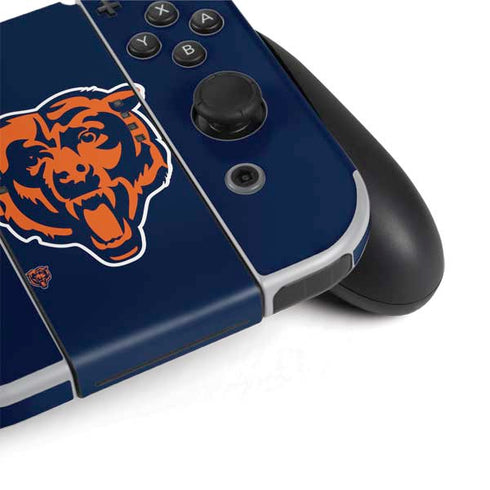 NFL Chicago Bears Large Logo Nintendo Switch OLED (2021) Skin