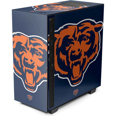 NFL Chicago Bears Large Logo NZXT H510 Compact ATX Mid-Tower Case Skin