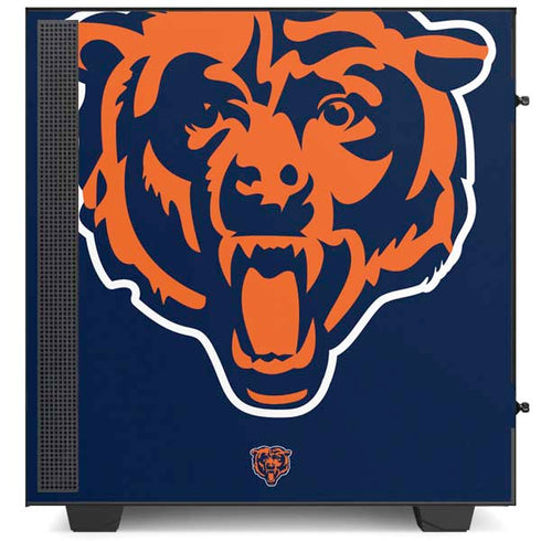 NFL Chicago Bears Large Logo NZXT H510 Compact ATX Mid-Tower Case Skin