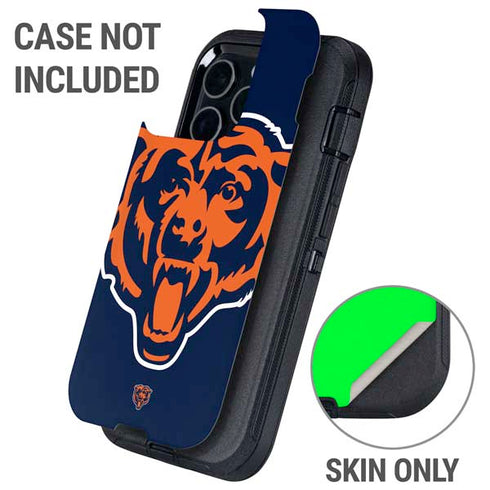 NFL Chicago Bears Large Logo Otterbox Defender iPhone Skin