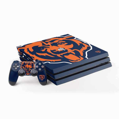 NFL Chicago Bears Large Logo PS4 Pro Bundle Skin