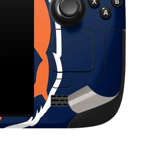 NFL Chicago Bears Large Logo Steam Deck Handheld Gaming Computer Skin