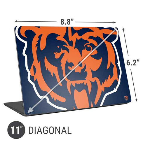 NFL Chicago Bears Large Logo Universal Laptop 11in (8.8 x 6.2in) Skin
