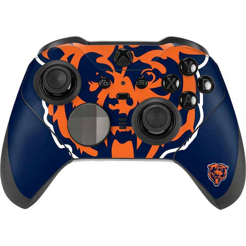 NFL Chicago Bears Large Logo Xbox Elite Wireless Controller Series 2 Skin