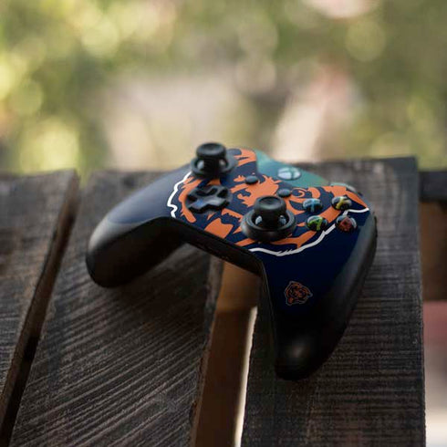 NFL Chicago Bears Large Logo Xbox One Controller Skin