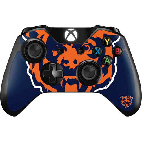 NFL Chicago Bears Large Logo Xbox One Controller Skin