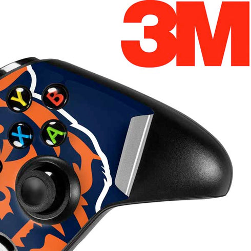 NFL Chicago Bears Large Logo Xbox One S Controller Skin