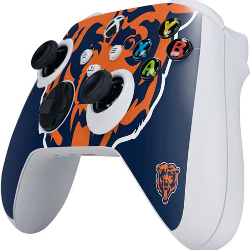 NFL Chicago Bears Large Logo Xbox Series S Controller Skin