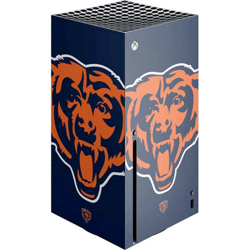 NFL Chicago Bears Large Logo Xbox Series X Console Skin
