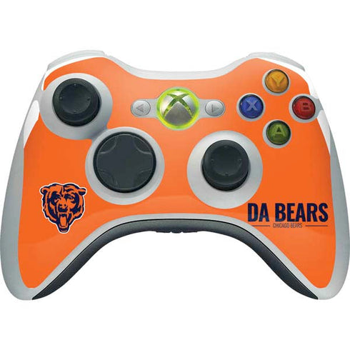 NFL Chicago Bears Team Motto Xbox 360 Wireless Controller Skin