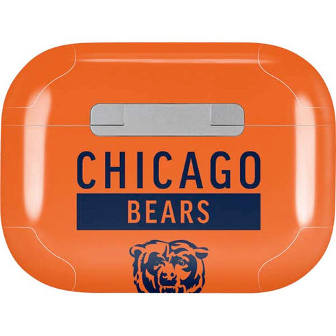 NFL Chicago Bears Orange Performance Series Apple AirPods Pro Skin