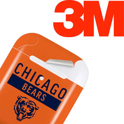 NFL Chicago Bears Orange Performance Series Apple AirPods Skin