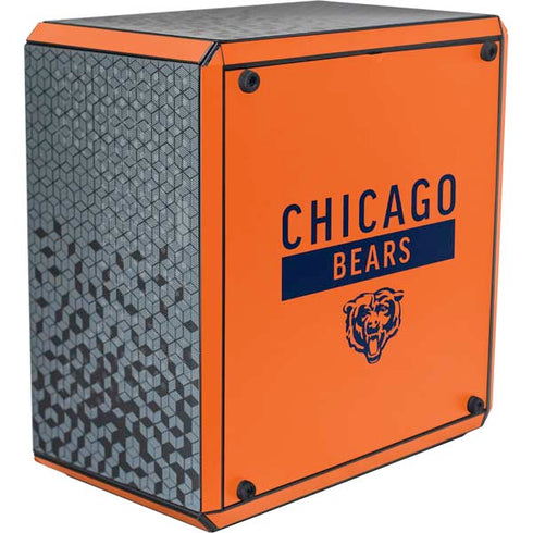 NFL Chicago Bears Orange Performance Series Cooler Master MasterBox Q300L Mini Tower Skin